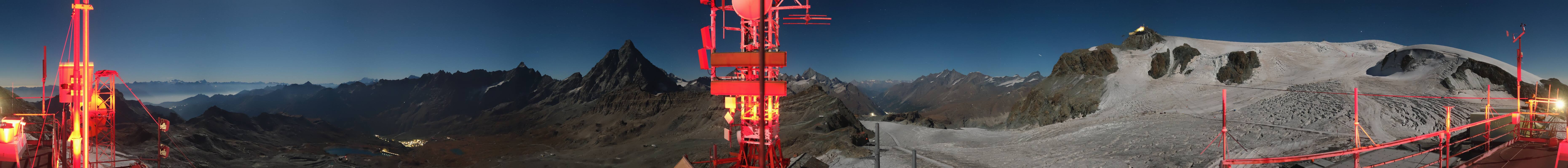 Archiv Foto Webcam Plateau Rosa Breuil Cervinia