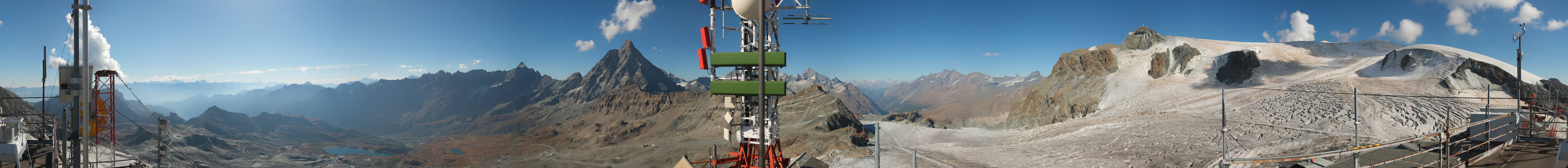 Archiv Foto Webcam Plateau Rosa Breuil Cervinia