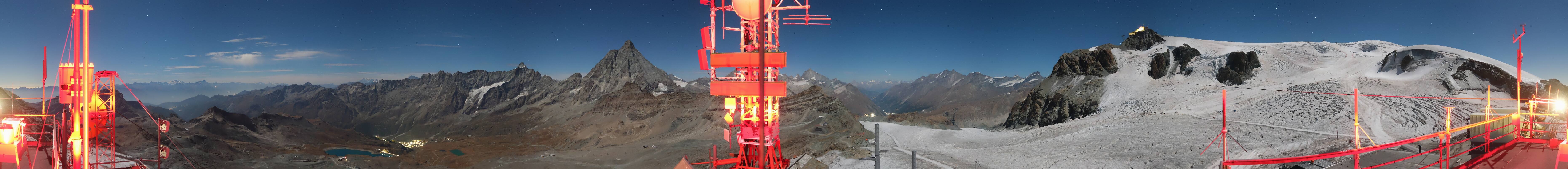 Archiv Foto Webcam Plateau Rosa Breuil Cervinia