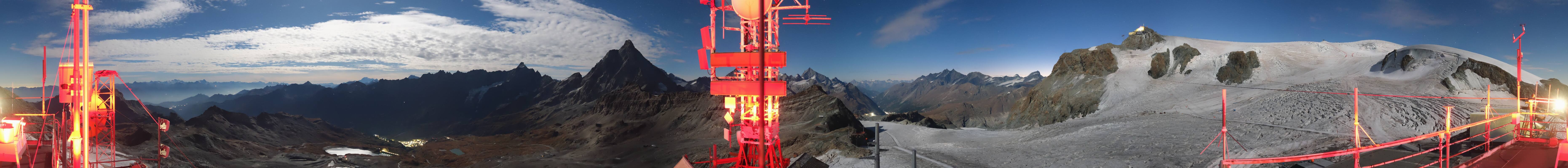 Archiv Foto Webcam Plateau Rosa Breuil Cervinia