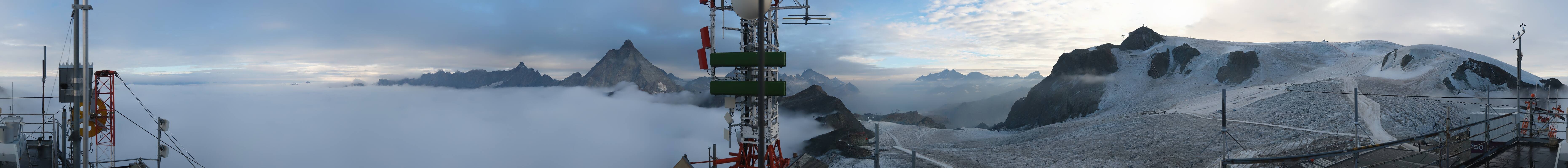 Archiv Foto Webcam Plateau Rosa Breuil Cervinia