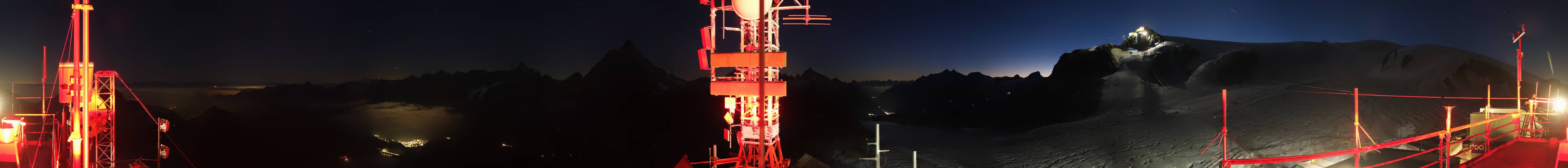 Archived image Webcam Plateau Rosa Breuil Cervinia