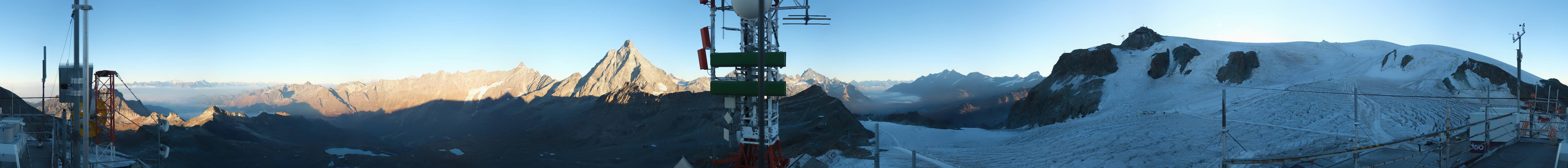 Archived image Webcam Plateau Rosa Breuil Cervinia