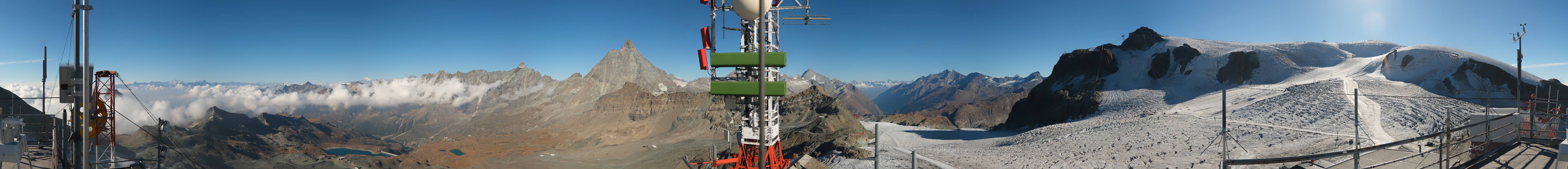 Archived image Webcam Plateau Rosa Breuil Cervinia