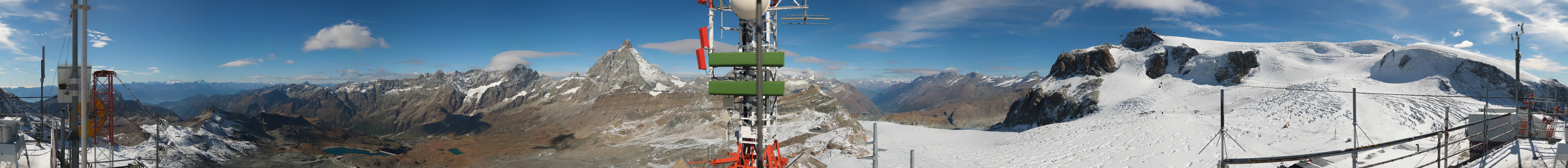 Archiv Foto Webcam Plateau Rosa Breuil Cervinia