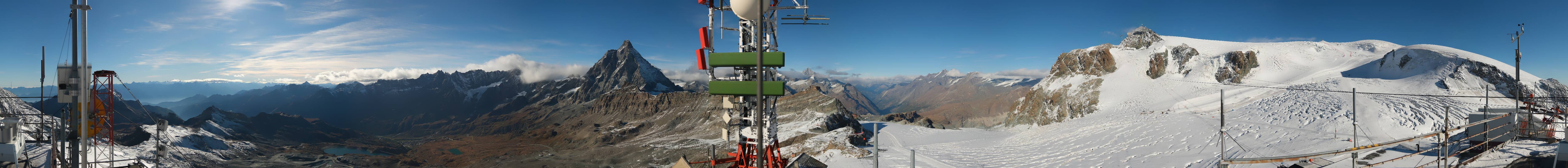 Archiv Foto Webcam Plateau Rosa Breuil Cervinia