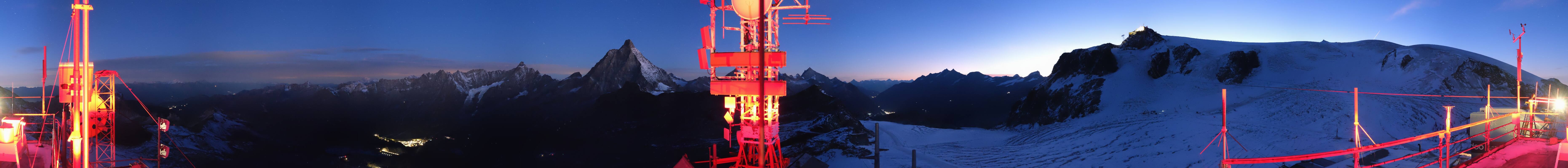 Archived image Webcam Plateau Rosa Breuil Cervinia