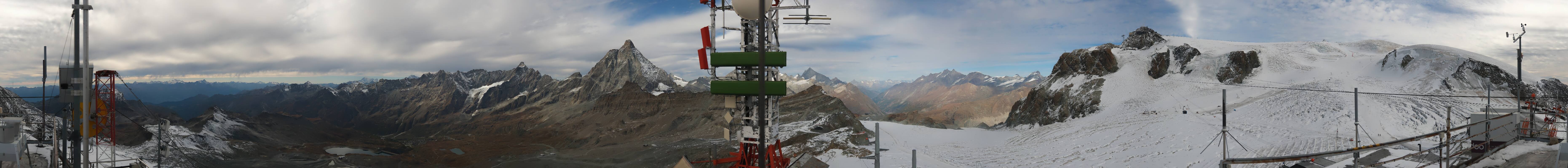 Archived image Webcam Plateau Rosa Breuil Cervinia