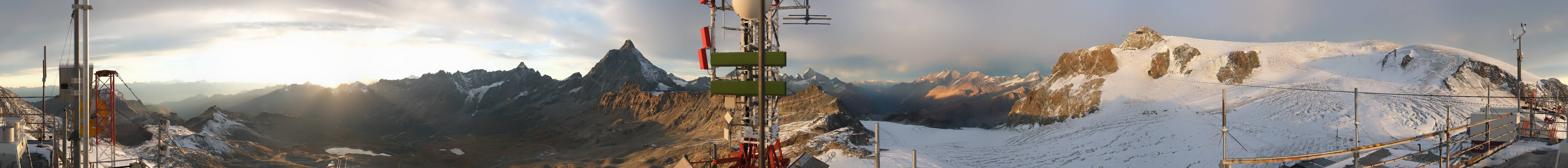 Archived image Webcam Plateau Rosa Breuil Cervinia