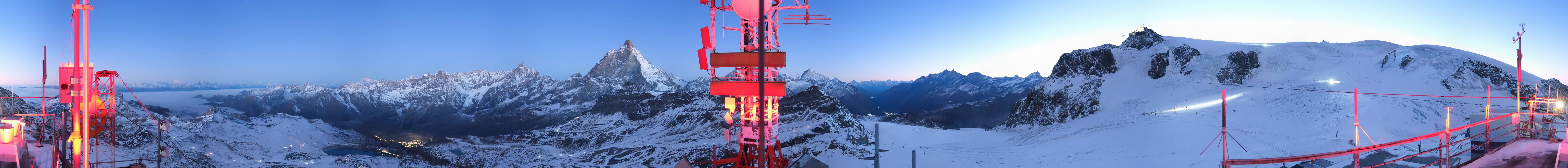 Archiv Foto Webcam Plateau Rosa Breuil Cervinia
