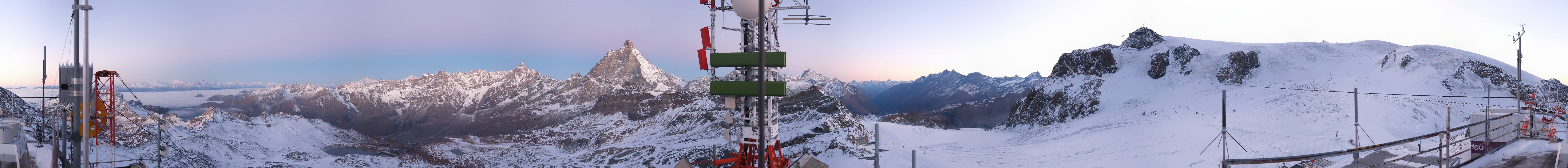 Archiv Foto Webcam Plateau Rosa Breuil Cervinia