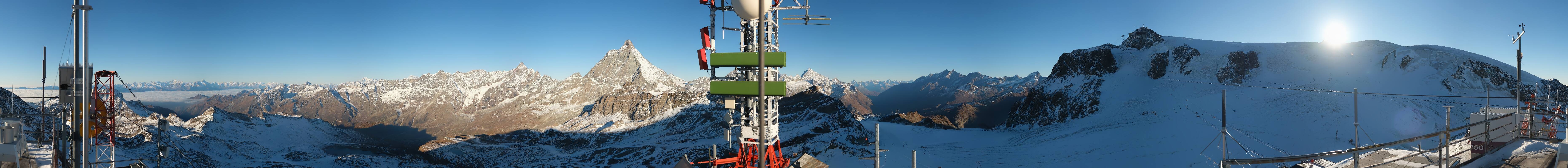 Archiv Foto Webcam Plateau Rosa Breuil Cervinia