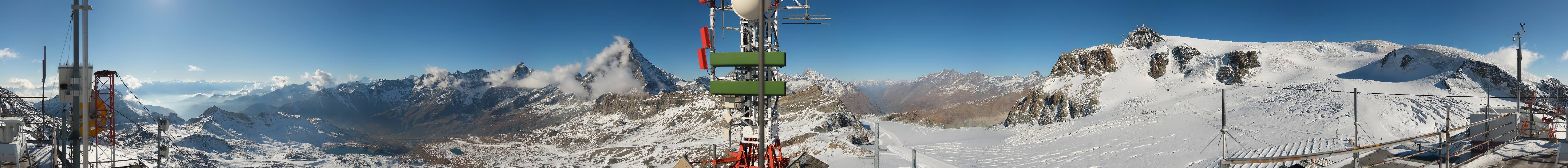 Archiv Foto Webcam Plateau Rosa Breuil Cervinia