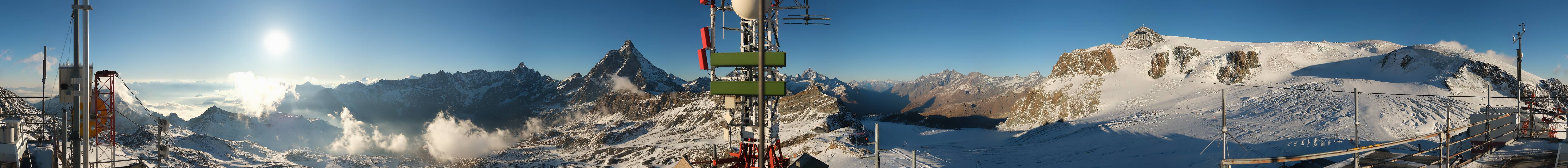Archiv Foto Webcam Plateau Rosa Breuil Cervinia
