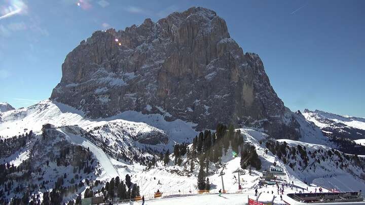 Archived image Webcam Ciampinoi - Wolkenstein