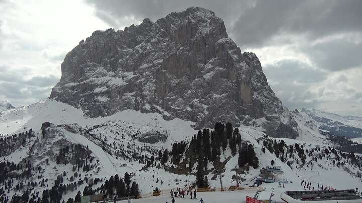 Archived image Webcam Ciampinoi - Wolkenstein