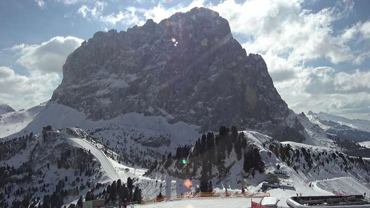 Archived image Webcam Ciampinoi - Wolkenstein