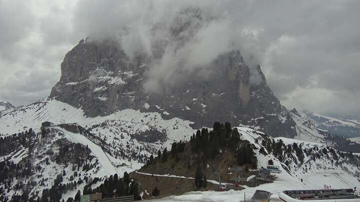 Archived image Webcam Ciampinoi - Wolkenstein