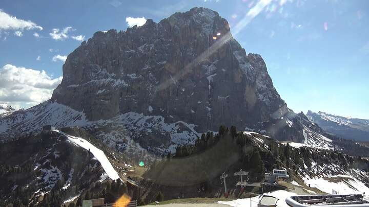Archived image Webcam Ciampinoi - Wolkenstein