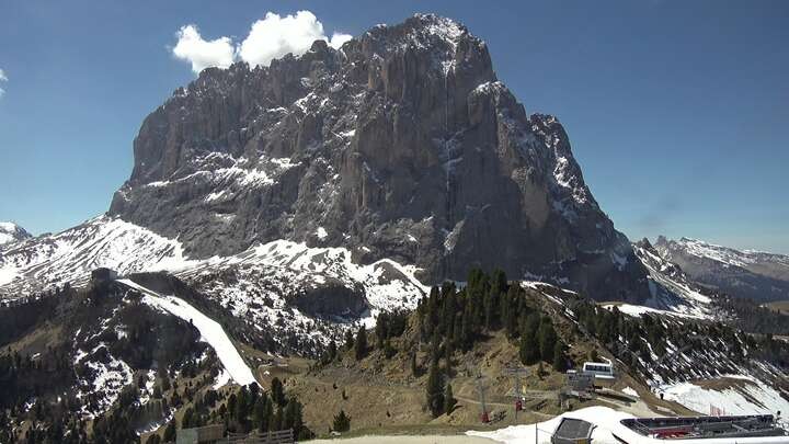 Archived image Webcam Ciampinoi - Wolkenstein