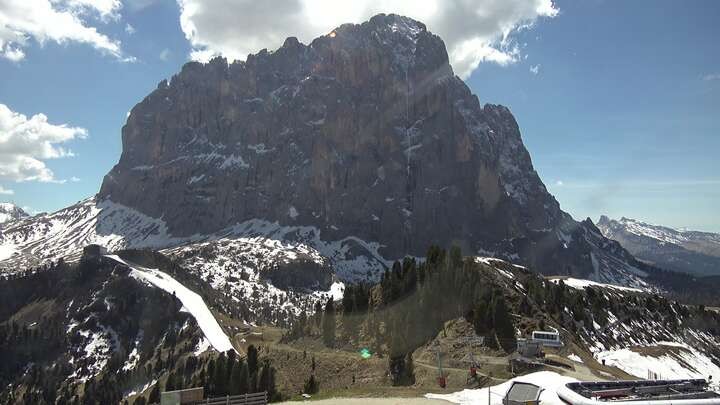 Archived image Webcam Ciampinoi - Wolkenstein