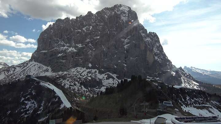 Archived image Webcam Ciampinoi - Wolkenstein