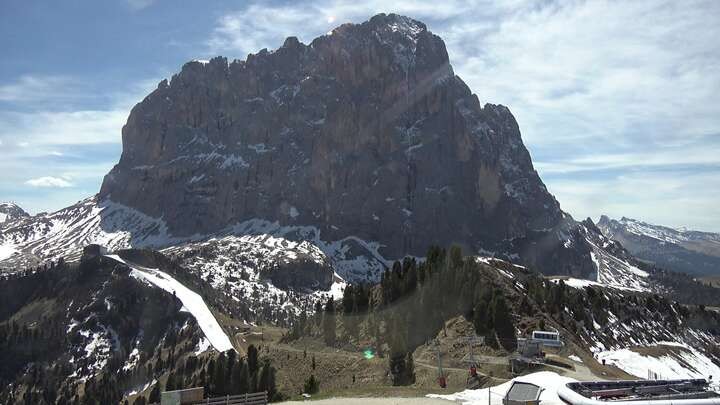Archived image Webcam Ciampinoi - Wolkenstein