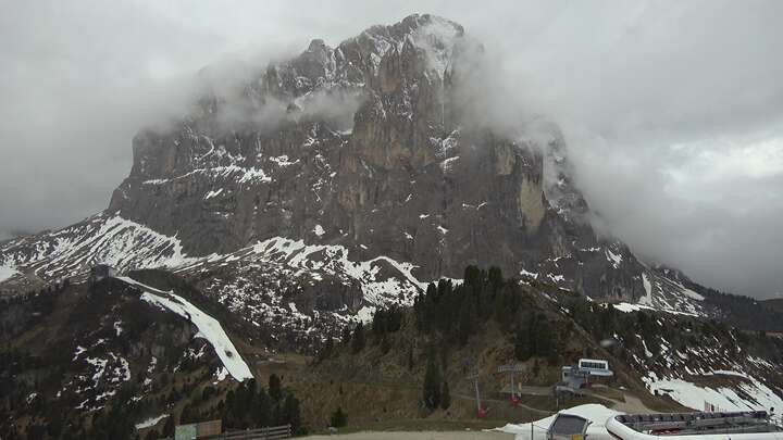 Archiv Foto Webcam Ciampinoi - Wolkenstein
