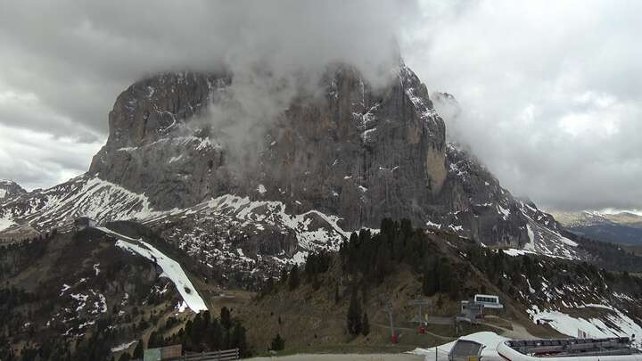 Archived image Webcam Ciampinoi - Wolkenstein