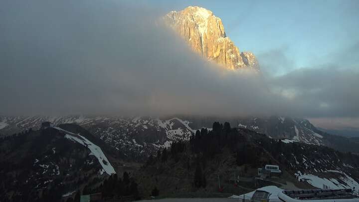 Archiv Foto Webcam Ciampinoi - Wolkenstein