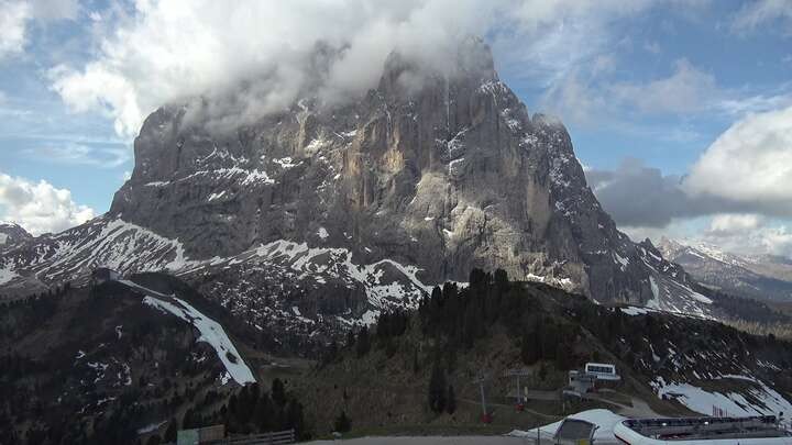 Archiv Foto Webcam Ciampinoi - Wolkenstein