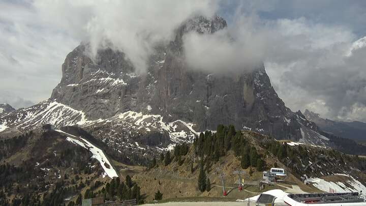 Archiv Foto Webcam Ciampinoi - Wolkenstein
