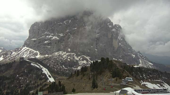 Archiv Foto Webcam Ciampinoi - Wolkenstein