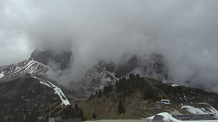 Archiv Foto Webcam Ciampinoi - Wolkenstein