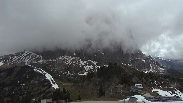 Archiv Foto Webcam Ciampinoi - Wolkenstein