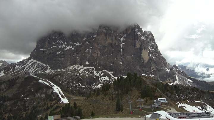 Archiv Foto Webcam Ciampinoi - Wolkenstein