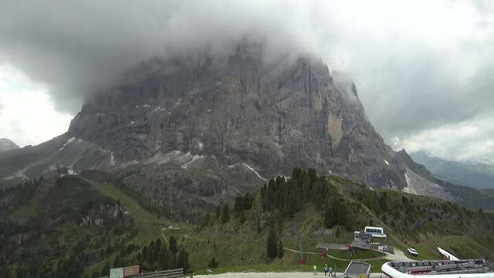 Archived image Webcam Ciampinoi - Wolkenstein
