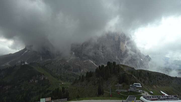 Archived image Webcam Ciampinoi - Wolkenstein