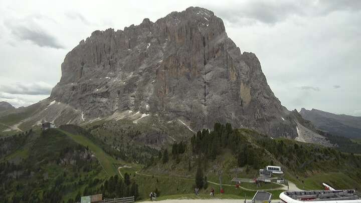 Archiv Foto Webcam Ciampinoi - Wolkenstein