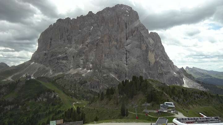Archived image Webcam Ciampinoi - Wolkenstein