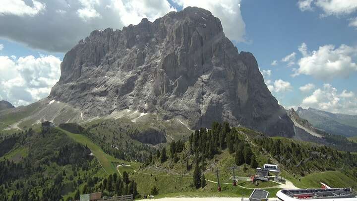 Archived image Webcam Ciampinoi - Wolkenstein