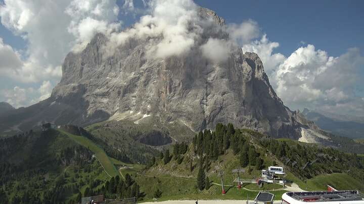Archived image Webcam Ciampinoi - Wolkenstein
