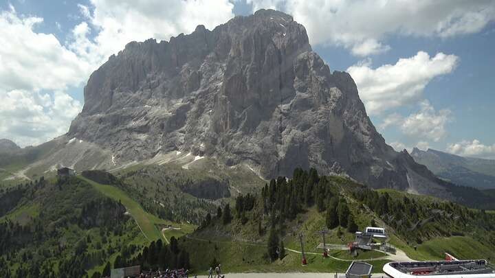Archived image Webcam Ciampinoi - Wolkenstein