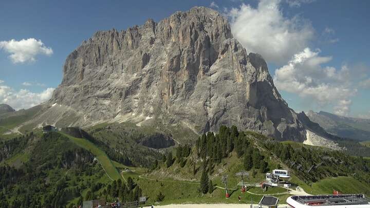 Archived image Webcam Ciampinoi - Wolkenstein