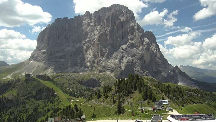 Archived image Webcam Ciampinoi - Wolkenstein