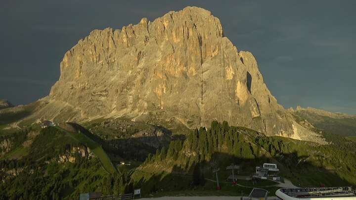 Archived image Webcam Ciampinoi - Wolkenstein