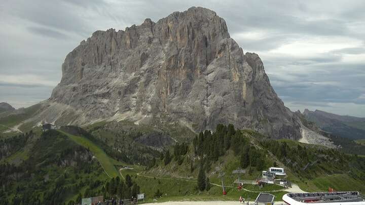 Archived image Webcam Ciampinoi - Wolkenstein