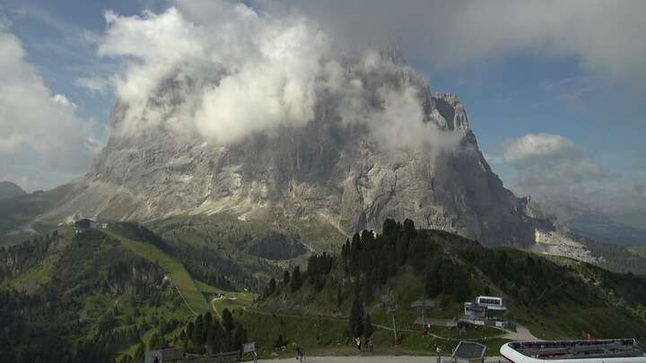 Archiv Foto Webcam Ciampinoi - Wolkenstein