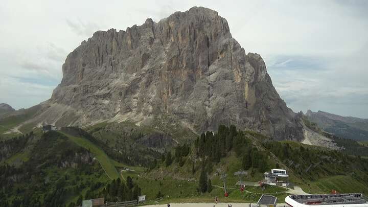 Archived image Webcam Ciampinoi - Wolkenstein