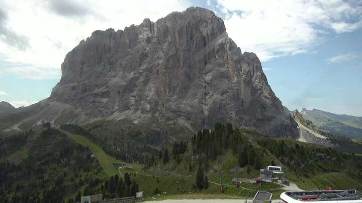 Archived image Webcam Ciampinoi - Wolkenstein